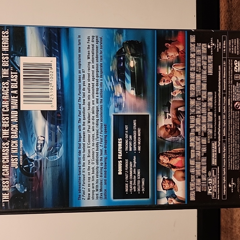 2 Fast 2 Furious DVD - Picture 2 of 2
